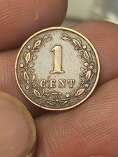 1884 OLANDA Moneta 1