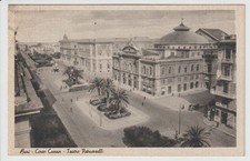 1941 - ANTICA CARTOLINA DI BARI - TEATRO PETRUZZELLI - FORMATO PICCOLO
