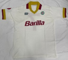 Maglia Bianca Roma BRUNO CONTI N 7  1986/87 Barilla Lanetta Calcio Coppa Italia