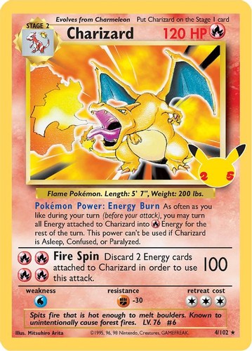 Charizard 102 pokemon - -, 4/102