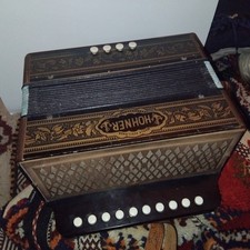 Melodeon vintage Hohner 1 fila