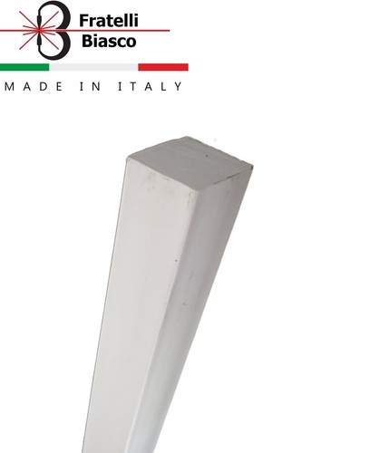 Barra pvc quadrata bianca da - ,
