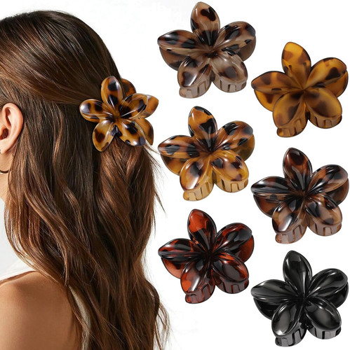 Fermaglio capelli donna fiore - capelli,