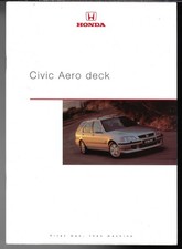 Honda civic aerodeck - honda, 1999-2000