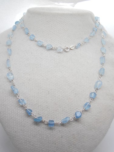 Collana acquamarina - collana,