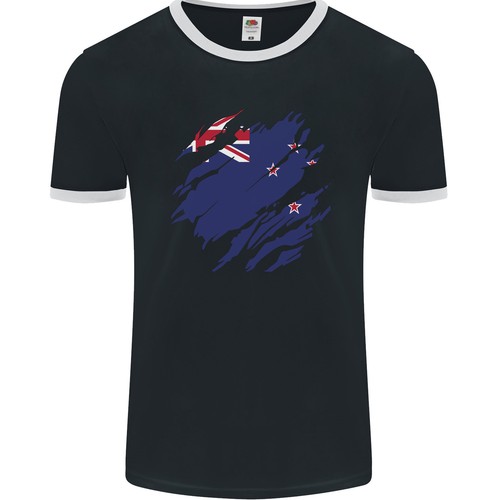Shirt ringer uomo - t-shirt, con