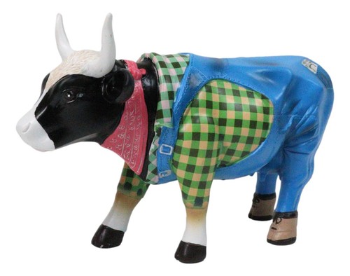 Mucca sfilata campagna