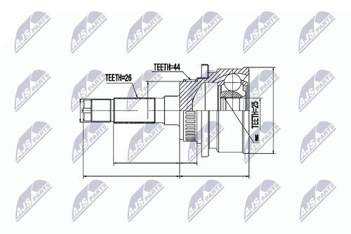 Kit giunti albero - , motore