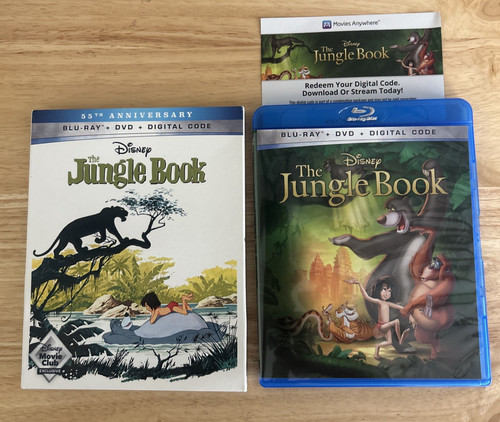 Disney the jungle - the, book