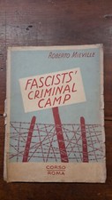 FASCISTS' CRIMINAL CAMP - 1948 - ROBERTO MIEVILLE  - EDIZIONI CORSO ROMA  