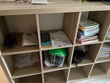 scaffale libreria legno a quadrettoni 4X3 verticale/orizzontale ottime condizion