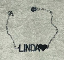 BRACCIALE CON NOME LINDA IN