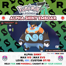 Alpha Shiny Emboar - Leggende