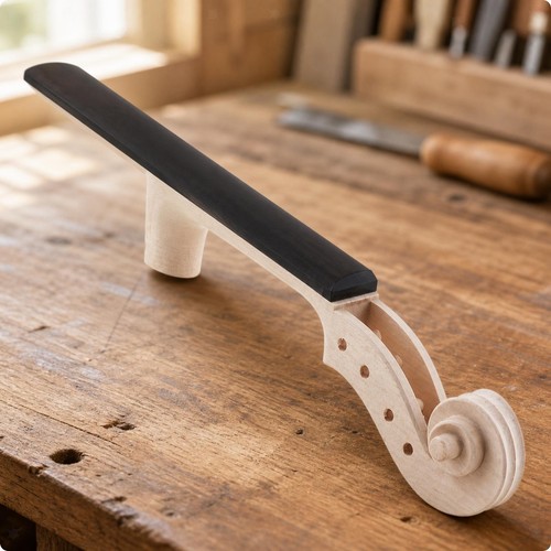 Manico violino con tastiera - manico,