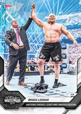 2026 Topps Now WWE #45 Brock
