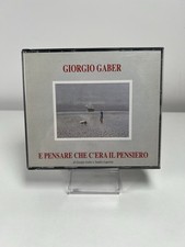 GIORGIO GABER- E PENSARE CHE