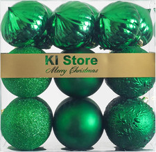 18 Pezzi Palline Di Natale