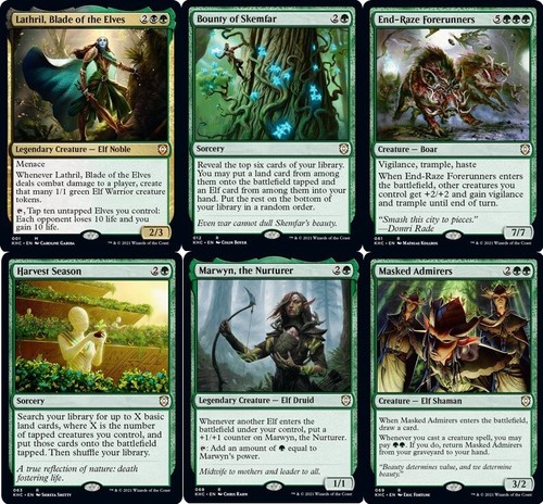 Lathril cut elves - lathril's, carte