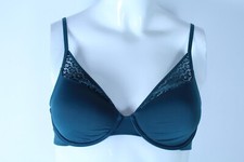 VICTORIA'S SECRET REGGISENO DONNA VERDE PETROLIO TG SIZE 3