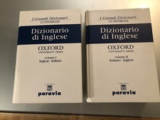 Dizionario di Inglese-2 Volumi-Inglese/Italiano e Italiano/Inglese-Paravia-
