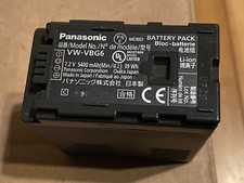 Genuine panasonic vbg6 - genuine,