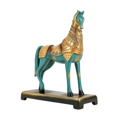 Statua cavallo tavolo - statua, di