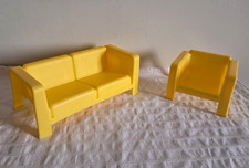 Anni '80 Salotto giallo Barbie Dream House,Town House  Superstar Mattel