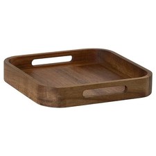 Bisetti Vassoio Legno 25x25x4