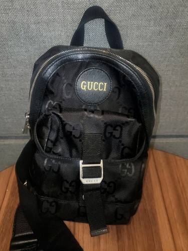 Mini zaino gucci off the - mini, grid