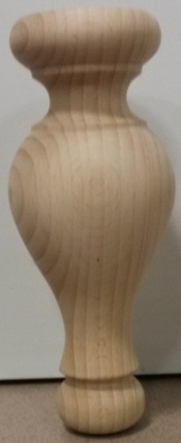 Piede legno barocco - piede,