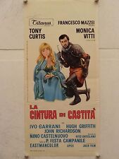 LA CINTURA DI CASTITA' regia P. Festa Campanile locandina originale 1967
