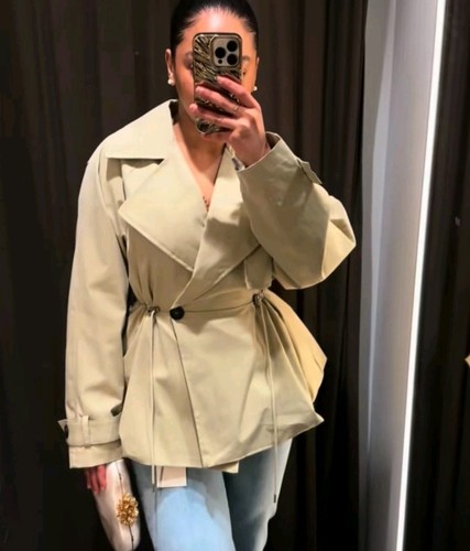 Zara trench corto - trench, vita