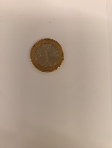 Moneta rara euro malta - da, 1
