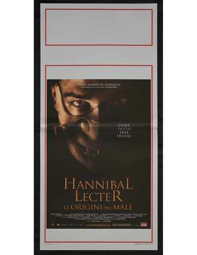 Locandina hannibal lecter - hannibal,