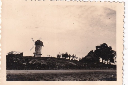 Foto paesaggio con mulino a - paesaggio,