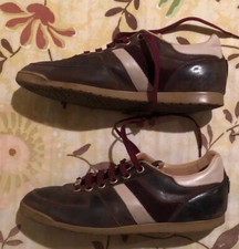 SCARPE D'ACQUASPARTA VASARI 1030 TAGLIA 43 MARRONE BEIGE BORDEAUX CON SCATOLA
