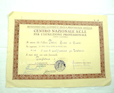 AGRICOLTURA VECCHIO DIPLOMA