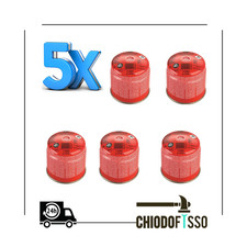 5x Cartuccia Gas Butano