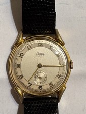 orologio lanco vintage Anni 40 50. Sub secondi. Cal 1022. Raro . Bellissimo