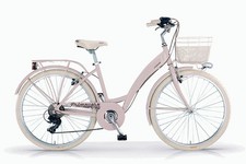 BICI 28 PRIMAVERA 6 VELOCITA' SHIMANO DONNA ALLUMINIO ROSA NUDO MBM