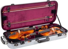 Custodia per violino doppia in