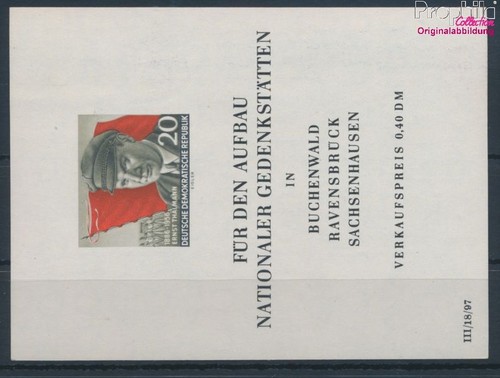 Francobolli ddr 1956 - ddr, mi
