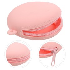  Portamonete in silicone Portamonete rotondo Mini Borsa portachiavi per donna