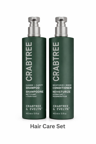 Set shampoo balsamo crabtree - set,