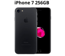APPLE IPHONE 7 256GB NERO RICONDIZIONATO RIGENERATO GARANZIA 12 MESI