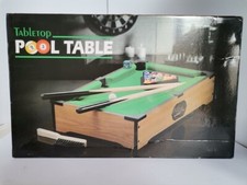 Biliardo da Tavolo Carambola Biliardino Pool Over Misure 50x31x9.5 Nuovo