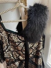 Abito Lungo Nero Paillettes