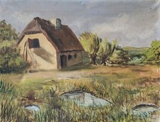 Dipinto A Olio 1932 Vecchio