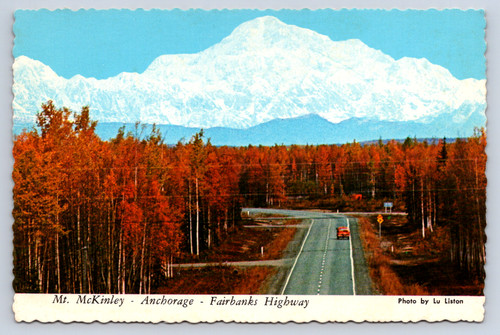 Cartolina epoca alaska - cartolina, mount