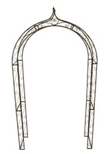 GRANDE ARCO ROSA IN METALLO
